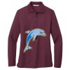 Women's Silk Touch Long Sleeve Polo Thumbnail