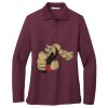 Women's Silk Touch Long Sleeve Polo Thumbnail