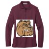 Women's Silk Touch Long Sleeve Polo Thumbnail