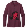 Women's Silk Touch Long Sleeve Polo Thumbnail