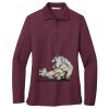 Women's Silk Touch Long Sleeve Polo Thumbnail
