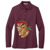 Women's Silk Touch Long Sleeve Polo Thumbnail