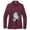 Women's Silk Touch Long Sleeve Polo Thumbnail