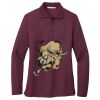 Women's Silk Touch Long Sleeve Polo Thumbnail