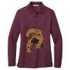 Women's Silk Touch Long Sleeve Polo Thumbnail