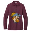 Women's Silk Touch Long Sleeve Polo Thumbnail