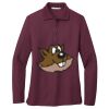 Women's Silk Touch Long Sleeve Polo Thumbnail