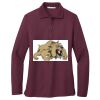 Women's Silk Touch Long Sleeve Polo Thumbnail