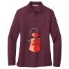Women's Silk Touch Long Sleeve Polo Thumbnail