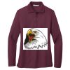 Women's Silk Touch Long Sleeve Polo Thumbnail