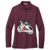 Women's Silk Touch Long Sleeve Polo Thumbnail