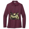 Women's Silk Touch Long Sleeve Polo Thumbnail