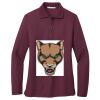 Women's Silk Touch Long Sleeve Polo Thumbnail