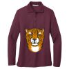 Women's Silk Touch Long Sleeve Polo Thumbnail