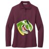 Women's Silk Touch Long Sleeve Polo Thumbnail