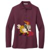 Women's Silk Touch Long Sleeve Polo Thumbnail