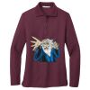 Women's Silk Touch Long Sleeve Polo Thumbnail