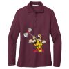 Women's Silk Touch Long Sleeve Polo Thumbnail
