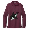 Women's Silk Touch Long Sleeve Polo Thumbnail