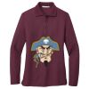 Women's Silk Touch Long Sleeve Polo Thumbnail