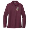 Women's Silk Touch Long Sleeve Polo Thumbnail