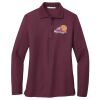 Women's Silk Touch Long Sleeve Polo Thumbnail