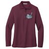 Women's Silk Touch Long Sleeve Polo Thumbnail