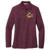 Women's Silk Touch Long Sleeve Polo Thumbnail