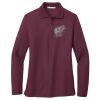 Women's Silk Touch Long Sleeve Polo Thumbnail