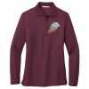Women's Silk Touch Long Sleeve Polo Thumbnail