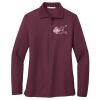 Women's Silk Touch Long Sleeve Polo Thumbnail