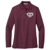 Women's Silk Touch Long Sleeve Polo Thumbnail