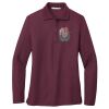 Women's Silk Touch Long Sleeve Polo Thumbnail