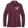 Women's Silk Touch Long Sleeve Polo Thumbnail