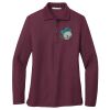 Women's Silk Touch Long Sleeve Polo Thumbnail