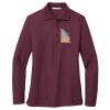 Women's Silk Touch Long Sleeve Polo Thumbnail