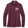 Women's Silk Touch Long Sleeve Polo Thumbnail