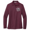 Women's Silk Touch Long Sleeve Polo Thumbnail