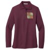 Women's Silk Touch Long Sleeve Polo Thumbnail