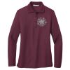 Women's Silk Touch Long Sleeve Polo Thumbnail