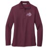 Women's Silk Touch Long Sleeve Polo Thumbnail