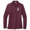 Women's Silk Touch Long Sleeve Polo Thumbnail