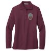 Women's Silk Touch Long Sleeve Polo Thumbnail