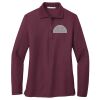 Women's Silk Touch Long Sleeve Polo Thumbnail