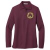 Women's Silk Touch Long Sleeve Polo Thumbnail