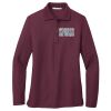 Women's Silk Touch Long Sleeve Polo Thumbnail