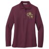 Women's Silk Touch Long Sleeve Polo Thumbnail