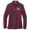 Women's Silk Touch Long Sleeve Polo Thumbnail