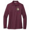 Women's Silk Touch Long Sleeve Polo Thumbnail