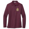 Women's Silk Touch Long Sleeve Polo Thumbnail
